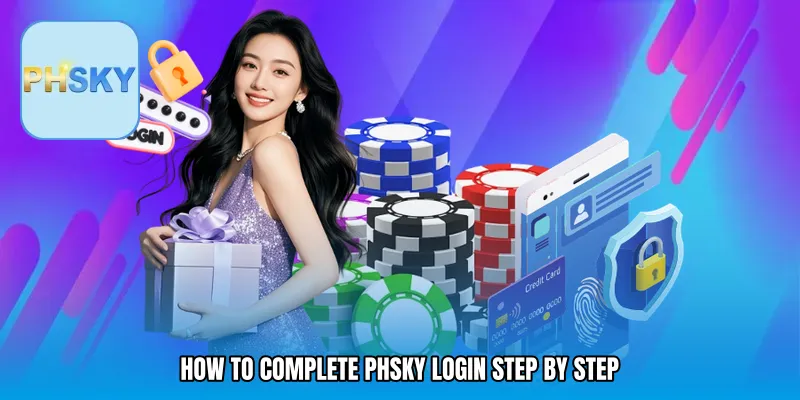 How to Complete PHSKY login Properly