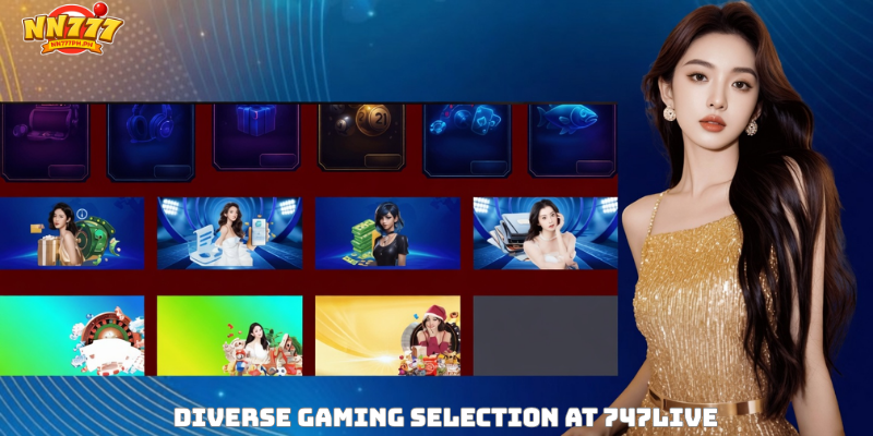 Diverse Gaming Selection at 747LIVE