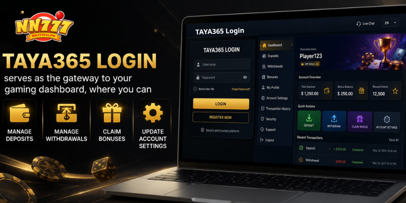 Why TAYA365 Login Matters for Every Player