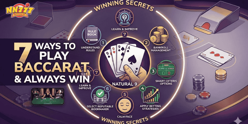 7 Ways to Play Baccarat and Always Win